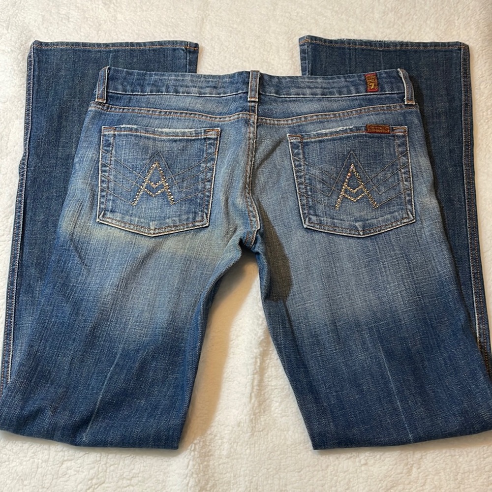 7FAMK Womens “A” pocket jeans